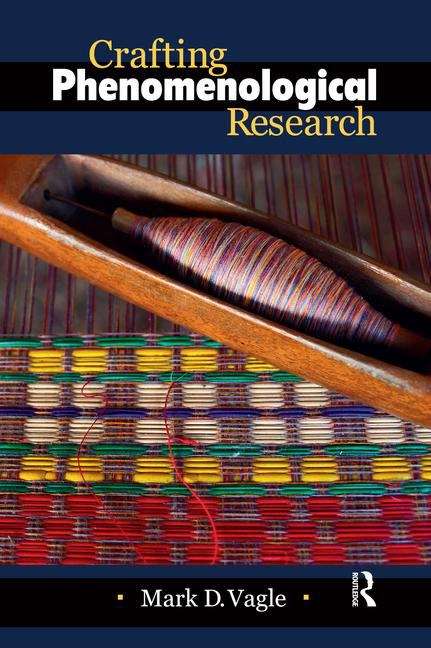 Book cover of Crafting Phenomenological Research (PDF)