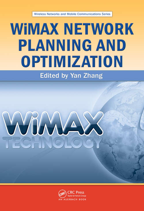 Book cover of WiMAX Network Planning and Optimization