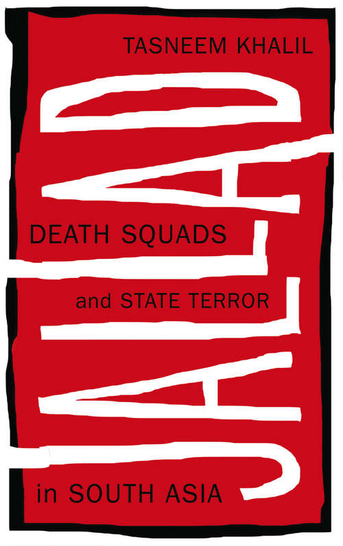 Book cover of Jallad: Death Squads and State Terror in South Asia