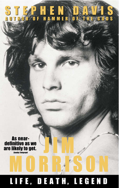 Book cover of Jim Morrison: Life, Death, Legend