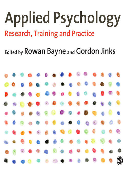 Book cover of Applied Psychology: Research, Training and Practice