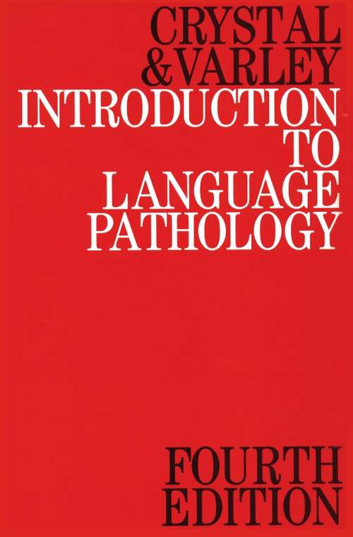 Book cover of Introduction to Language Pathology (4)