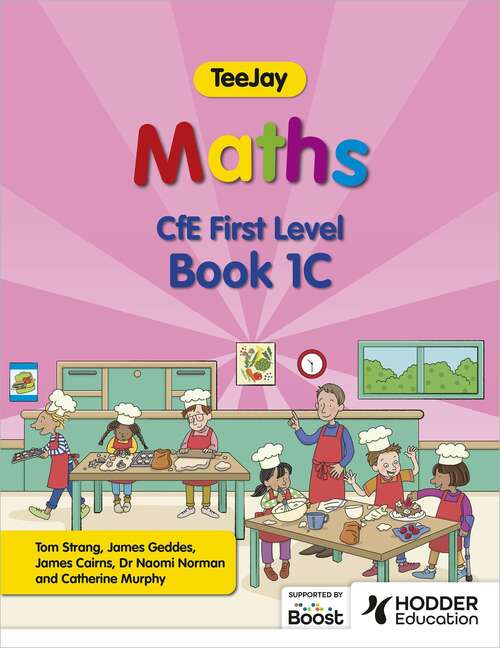 Book cover of TeeJay Maths CfE First Level Book 1C Second Edition