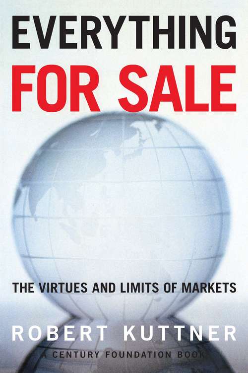 Book cover of Everything for Sale: The Virtues and Limits of Markets