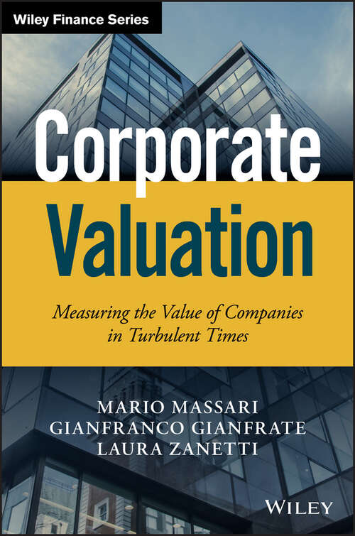 Book cover of Corporate Valuation: Measuring the Value of Companies in Turbulent Times (Wiley Finance)