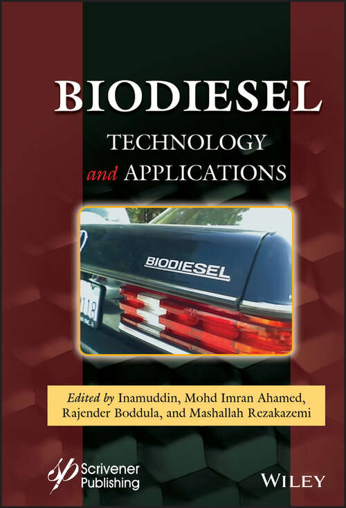 Book cover of Biodiesel Technology and Applications