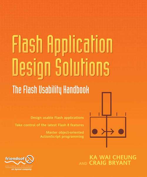 Book cover of Flash Application Design Solutions: The Flash Usability Handbook (1st ed.)