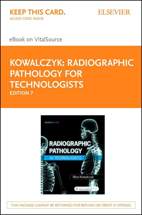 Book cover of Radiographic Pathology for Technologists - E-Book: Radiographic Pathology for Technologists - E-Book (7)