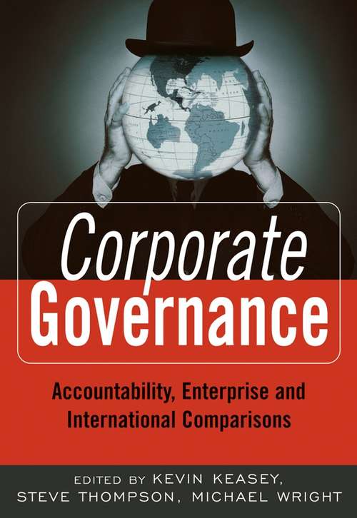 Book cover of Corporate Governance: Accountability, Enterprise and International Comparisons