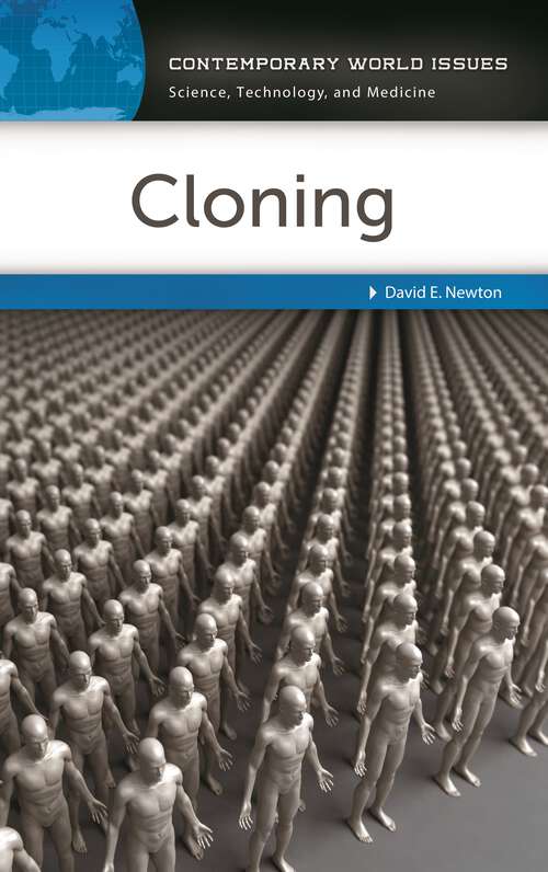Book cover of Cloning: A Reference Handbook (Contemporary World Issues)
