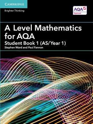 Book cover of A Level Mathematics for AQA Student Book 1 (AS/Year 1) (AS/A Level Mathematics for AQA) (PDF)