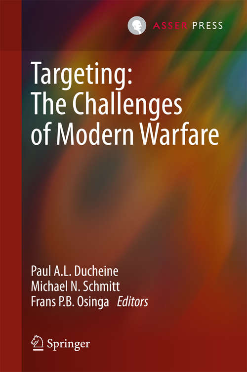 Book cover of Targeting: The Challenges of Modern Warfare (1st ed. 2016)