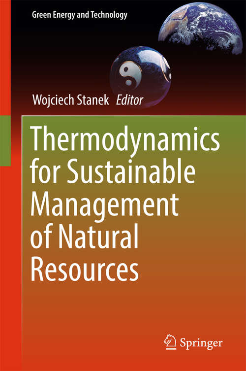 Book cover of Thermodynamics for Sustainable Management of Natural Resources (Green Energy and Technology)