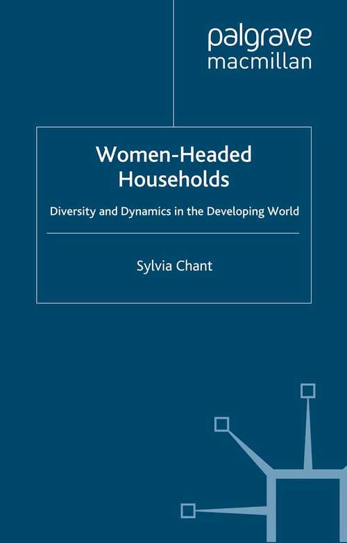 Book cover of Women-Headed Households: Diversity and Dynamics in the Developing World (1997)