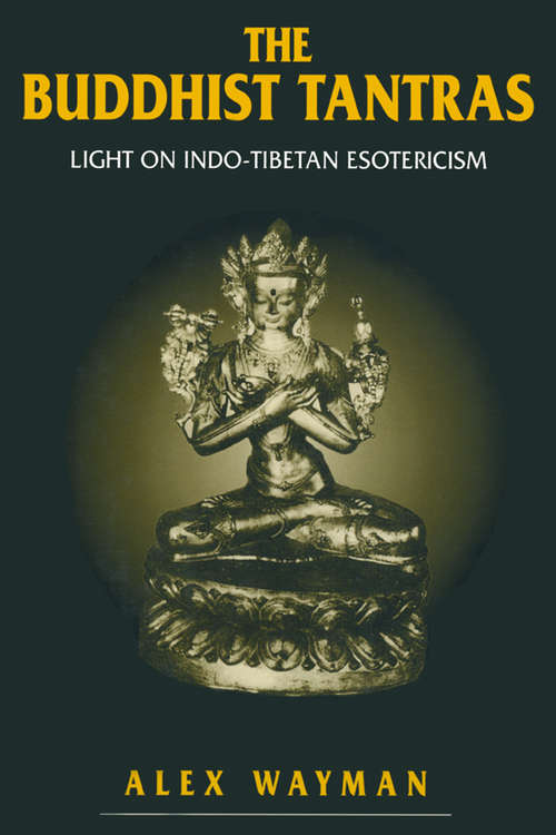 Book cover of Buddhist Tantras