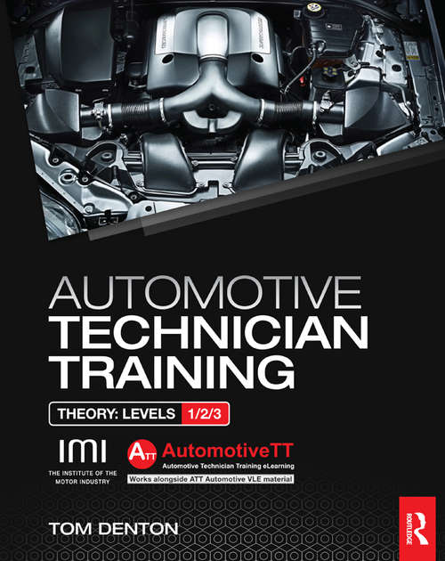 Book cover of Automotive Technician Training: Theory