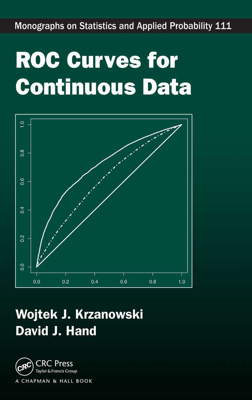 Book cover of ROC Curves for Continuous Data