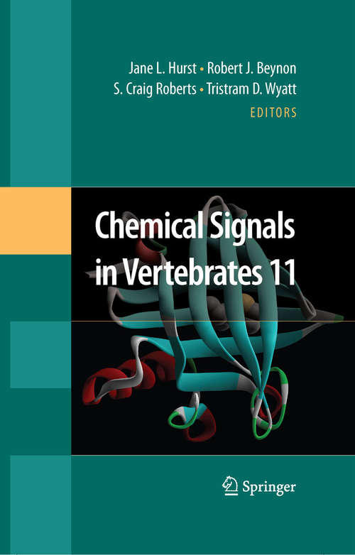 Book cover of Chemical Signals in Vertebrates 11 (2008)