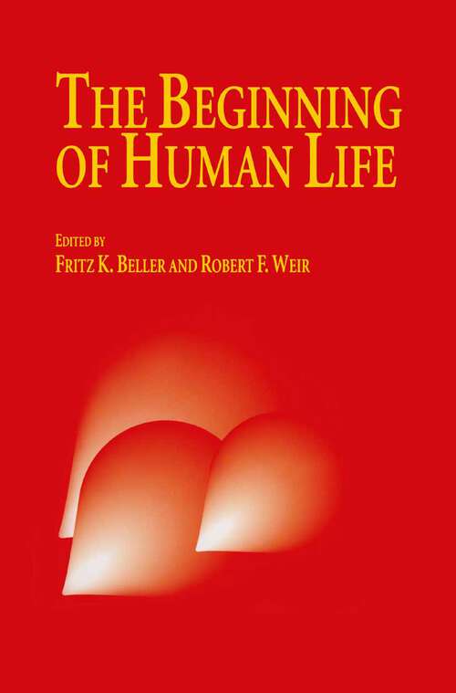 Book cover of The Beginning of Human Life (1994)