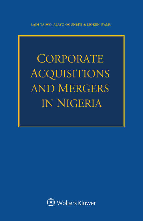 Book cover of Corporate Acquisitions and Mergers in Nigeria