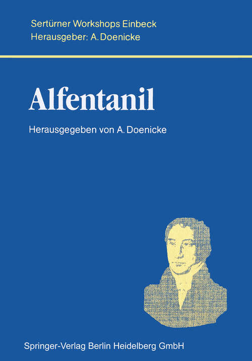 Book cover of Alfentanil (1986)