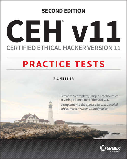 Book cover of CEH v11: Certified Ethical Hacker Version 11 Practice Tests (2)