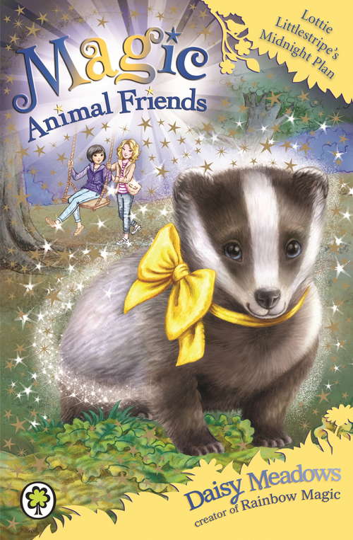 Book cover of Lottie Littlestripe's Midnight Plan: Book 15 (Magic Animal Friends)