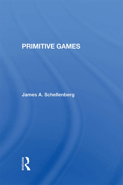 Book cover of Primitive Games