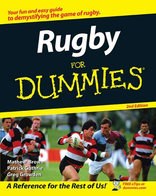 Book cover of Rugby For Dummies (2)