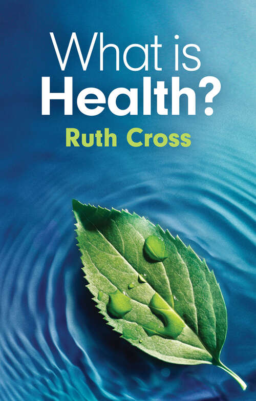 Book cover of What is Health?