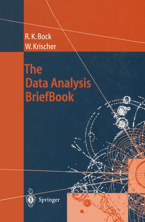 Book cover of The Data Analysis BriefBook (1998) (Accelerator Physics)