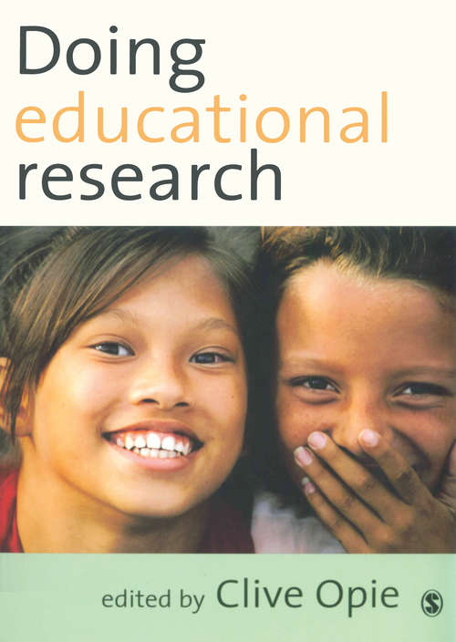 Book cover of Doing Educational Research (First Edition)