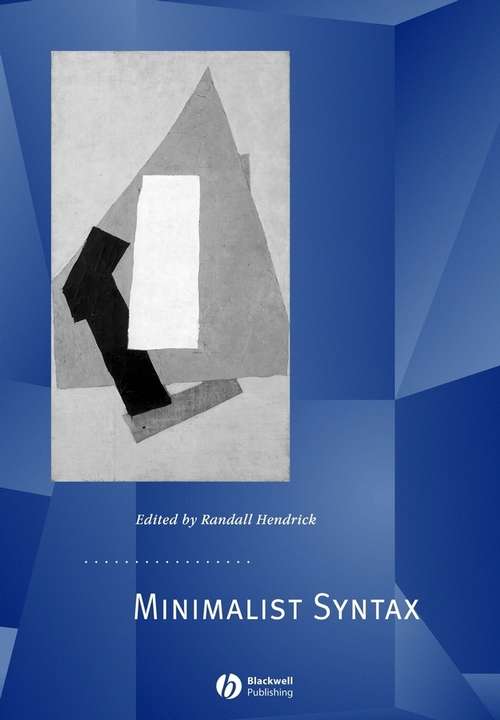 Book cover of Minimalist Syntax (4)
