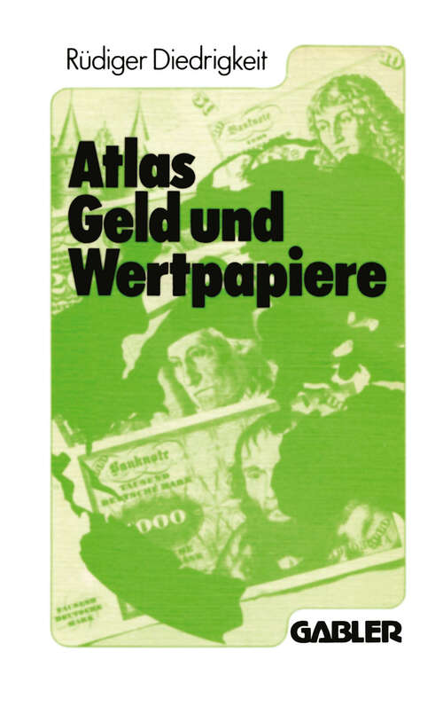 Book cover of Atlas Geld und Wertpapiere: Handel der Banken mit Geld und Wertpapieren (1982)