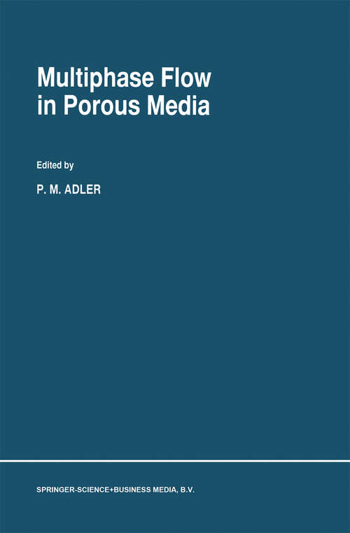 Book cover of Multiphase Flow in Porous Media (1995)