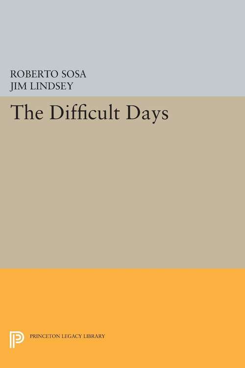 Book cover of The Difficult Days