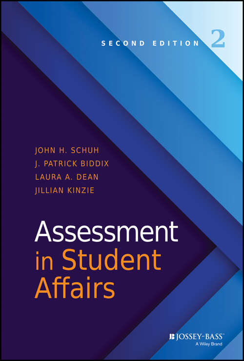 Book cover of Assessment in Student Affairs (2)