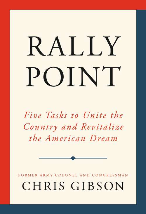 Book cover of Rally Point: Five Tasks to Unite the Country and Revitalize the American Dream