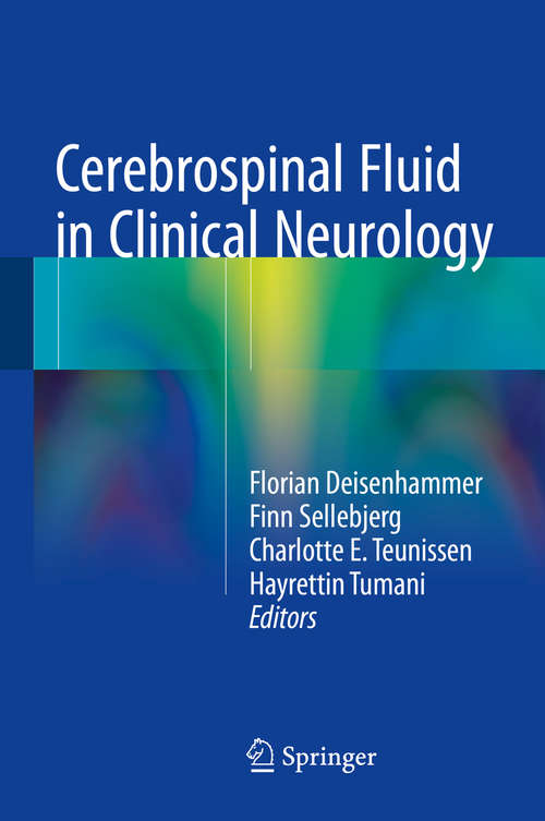 Book cover of Cerebrospinal Fluid in Clinical Neurology (2015) (Handbook Of Clinical Neurology Ser.: Volume 146)