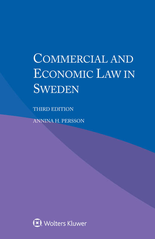 Book cover of Commercial and Economic Law in Sweden (3)