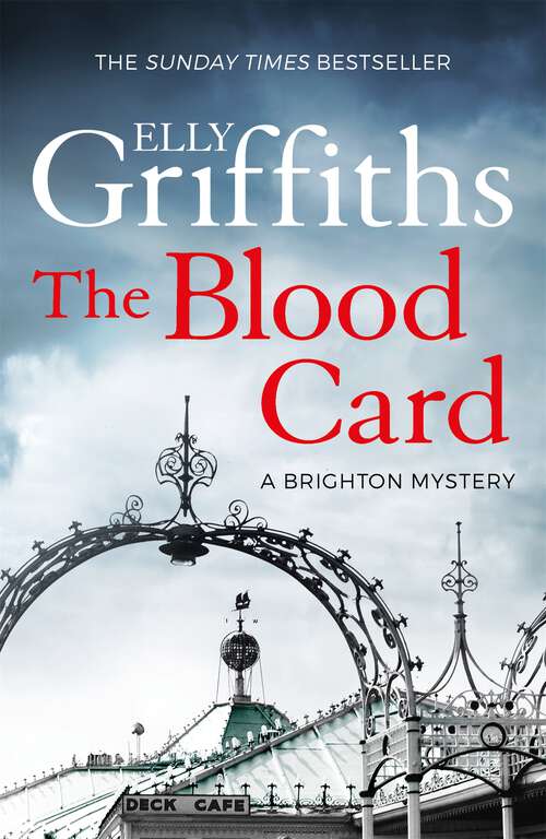 Book cover of The Blood Card: The Brighton Mysteries 3 (Stephens and Mephisto #3)