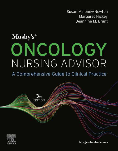 Book cover of Mosby's Oncology Nursing Advisor - E-Book: A Comprehensive Guide to Clinical Practice (3)