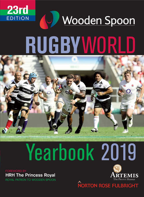 Book cover of Wooden Spoon Rugby World Yearbook 2019