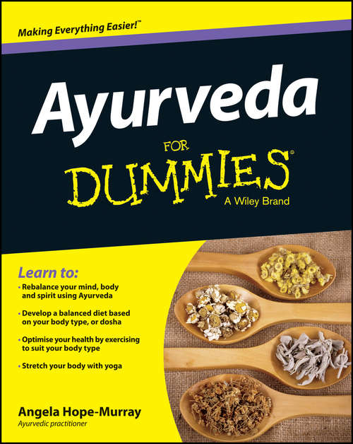Book cover of Ayurveda For Dummies