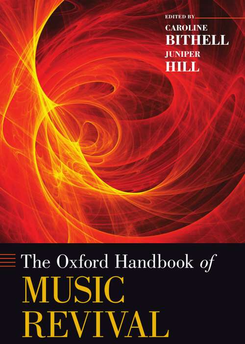 Book cover of The Oxford Handbook Of Music Revival
