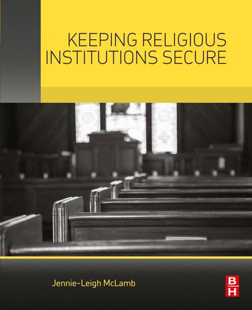 Book cover of Keeping Religious Institutions Secure