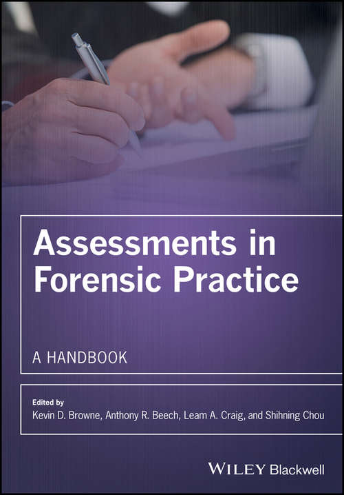 Book cover of Assessments in Forensic Practice: A Handbook