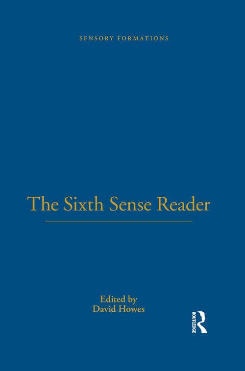 Book cover of The Sixth Sense Reader (Sensory Formations)