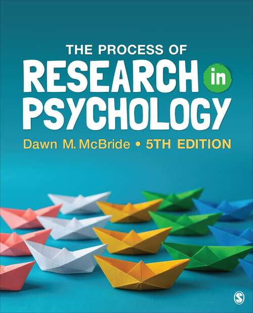 Book cover of The Process of Research in Psychology (Fifth Edition)