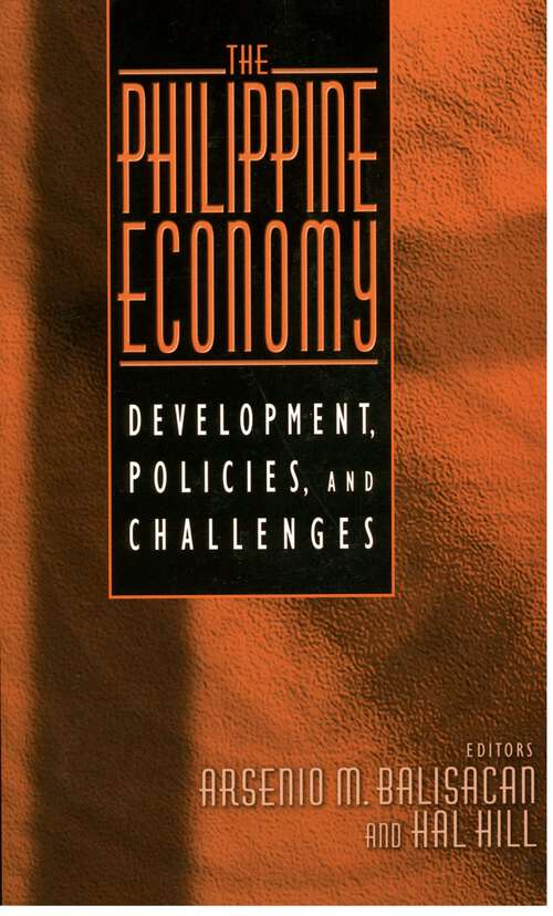 Book cover of The Philippine Economy: Development, Policies, and Challenges